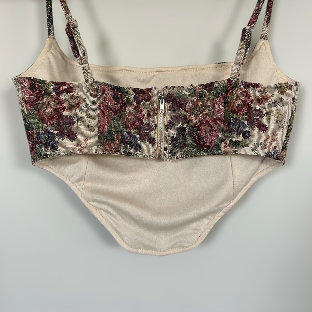 Floral Print Women's Blouse - Picture 4 of 11